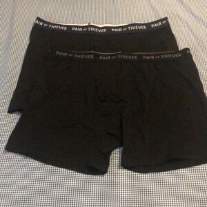 2 pack pair of thieves boxer briefs XXL